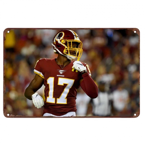 Washington Commanders Aluminum Sign 12x8 Inch Terry McLaurin 004 Washington Commanders Aluminum Sign 12x8 Inch Terry McLaurin 004
