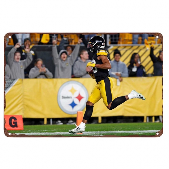 Pittsburgh Steelers Aluminum Sign 12x8 Inch Minkah Fitzpatrick 006 Pittsburgh Steelers Aluminum Sign 12x8 Inch Minkah Fitzpatrick 006