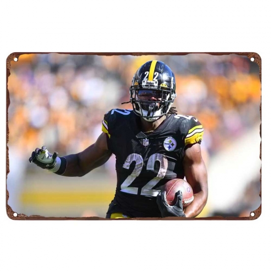 Pittsburgh Steelers Aluminum Sign 12x8 Inch Najee Harris 003 Pittsburgh Steelers Aluminum Sign 12x8 Inch Najee Harris 003