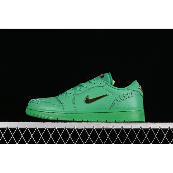 AIR JORDAN 1 LOW METHOD OF MAKE LUCKY GREEN METALLIC GOLD AIR JORDAN 1 LOW METHOD OF MAKE LUCKY GREEN METALLIC GOLD