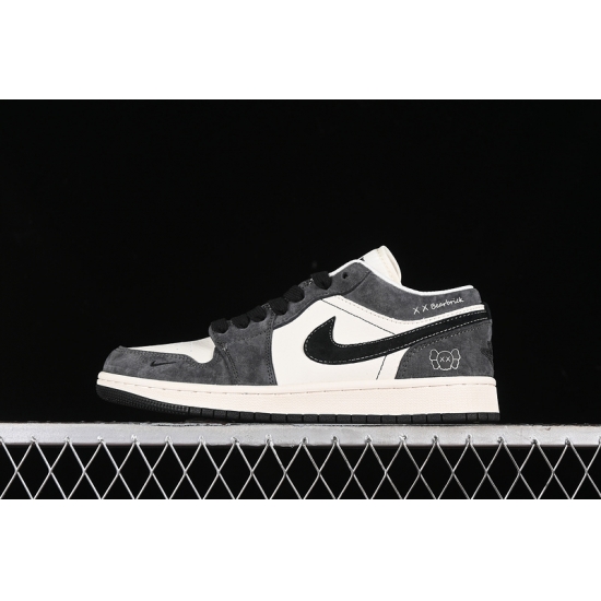 AIR JORDAN 1 LOW WHITE GREY BLACK SJ9950 016 AIR JORDAN 1 LOW WHITE GREY BLACK SJ9950 016