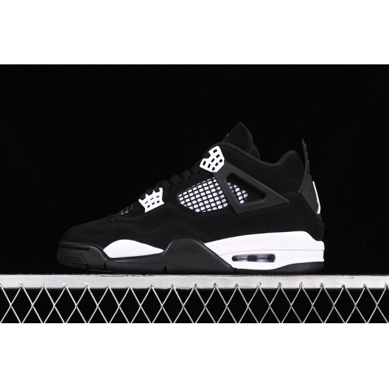 AIR JORDAN 4 RETRO WHITE THUNDER BLACK WHITE BLACK AIR JORDAN 4 RETRO WHITE THUNDER BLACK WHITE BLACK