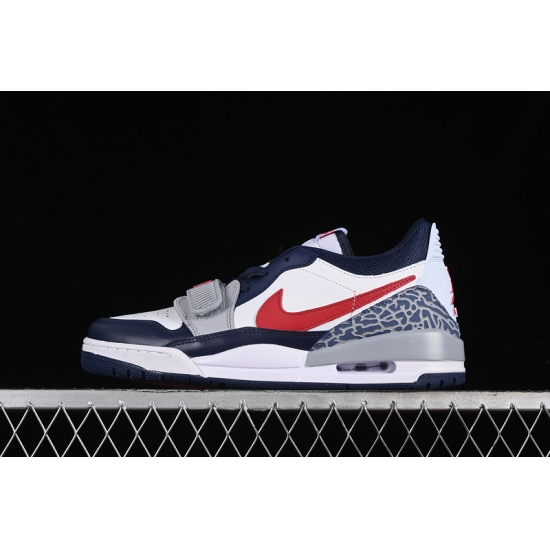 AIR JORDAN LEGACY AJ312 LOW WHITE VARSITY RED MIDNIGHT NAVY WOLF GREY AIR JORDAN LEGACY AJ312 LOW WHITE VARSITY RED MIDNIGHT NAVY WOLF GREY