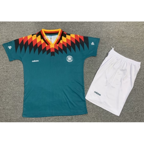 Youth Retro Soccer Jerseys Germany 1994 Away Youth Retro Soccer Jerseys Germany 1994 Away