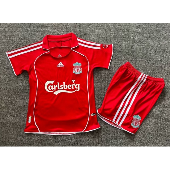 Youth Retro Soccer Jerseys Livepool Red Youth Retro Soccer Jerseys Livepool Red