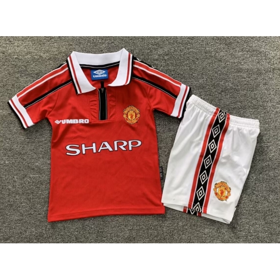 Youth Retro Soccer Jerseys Manchester United F.C. II Youth Retro Soccer Jerseys Manchester United F.C. II