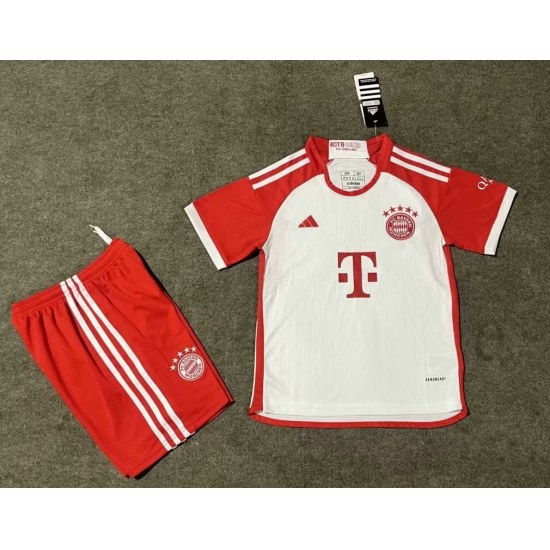 Youth Soccer Jersey Bayren Home 23 24 Youth Soccer Jersey Bayren Home 23 24