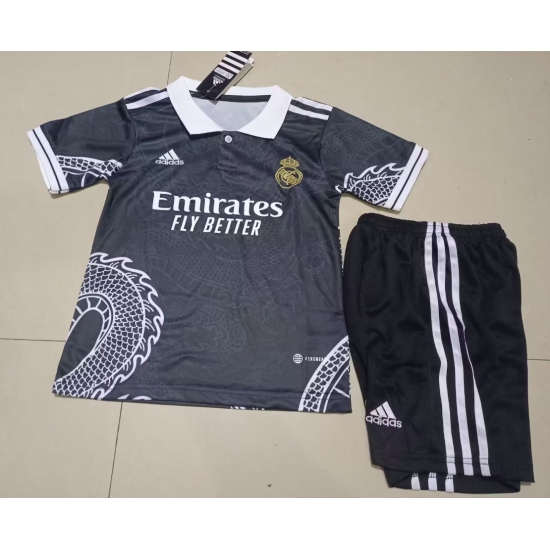 Youth Soccer Jersey Real Madrid Dragon 23 24 Youth Soccer Jersey Real Madrid Dragon 23 24