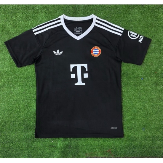 Men 2024 2025 Soccer Jersey Bayren Black Home Men 2024 2025 Soccer Jersey Bayren Black Home