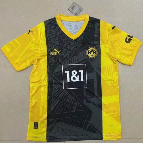Men 2024 2025 Soccer Jersey Dote Black Yellow Home Men 2024 2025 Soccer Jersey Dote Black Yellow Home