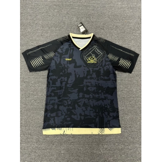 Men 2024 2025 Soccer Jersey Krichuma Black Men 2024 2025 Soccer Jersey Krichuma Black