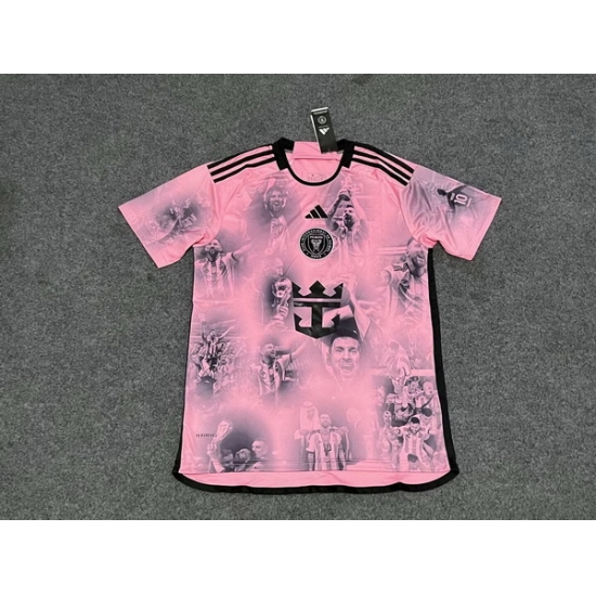 Men 2024 2025 Soccer Jersey Miami FC Pink Men 2024 2025 Soccer Jersey Miami FC Pink