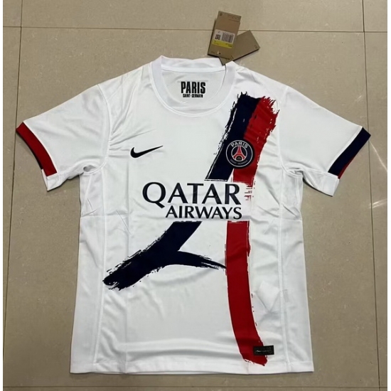 Men 2024 2025 Soccer Jersey Paris Saint Germany White Men 2024 2025 Soccer Jersey Paris Saint Germany White