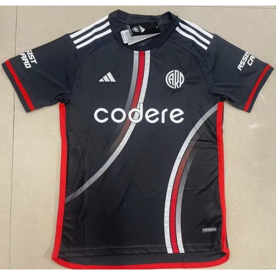 Men 2024 2025 Soccer Jersey Riverbed Black Away Men 2024 2025 Soccer Jersey Riverbed Black Away