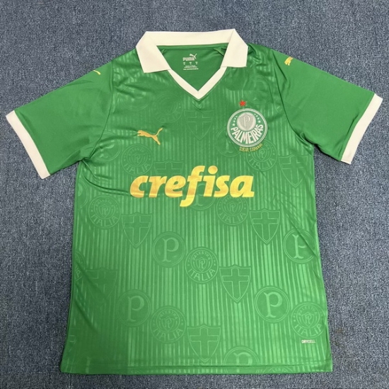 Men 2024 2025 Soccer Jersey SE Palmeiras Green Men 2024 2025 Soccer Jersey SE Palmeiras Green