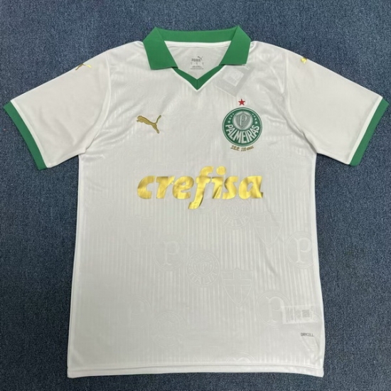 Men 2024 2025 Soccer Jersey SE Palmeiras White Men 2024 2025 Soccer Jersey SE Palmeiras White