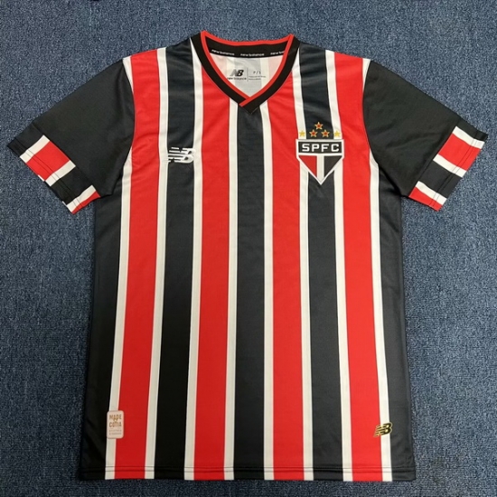 Men 2024 2025 Soccer Jersey San Paulo Away Men 2024 2025 Soccer Jersey San Paulo Away