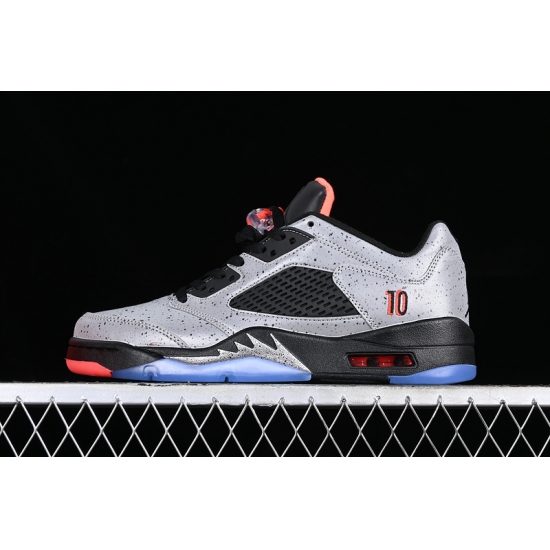 AIR JORDAN 5 LOW NEYMAR GREY BLACK BLUE 846316 025 AIR JORDAN 5 LOW NEYMAR GREY BLACK BLUE 846316 025
