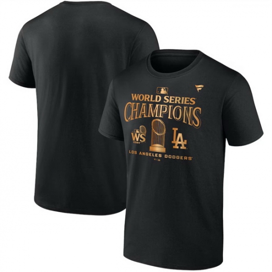Men Los Angeles Dodgers Black 2024 World Series Champions Big 26 Tall Parade T Shirt Men Los Angeles Dodgers Black 2024 World Series Champions Big 26 Tall Parade T Shirt