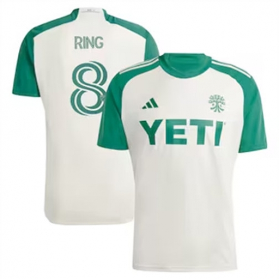 Men Austin FC Alexander Ring 2024 25 Away Replica Cream White Men Austin FC Alexander Ring 2024 25 Away Replica Cream White