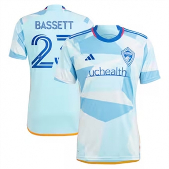 Men Colorado Rapids Colorado Rapidse Bassett 2024 25 Away Replica Light Blue Men Colorado Rapids Colorado Rapidse Bassett 2024 25 Away Replica Light Blue