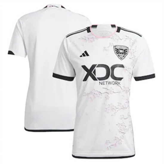 Men D.C. United Blank 2023 24 Away Replica White Men D.C. United Blank 2023 24 Away Replica White