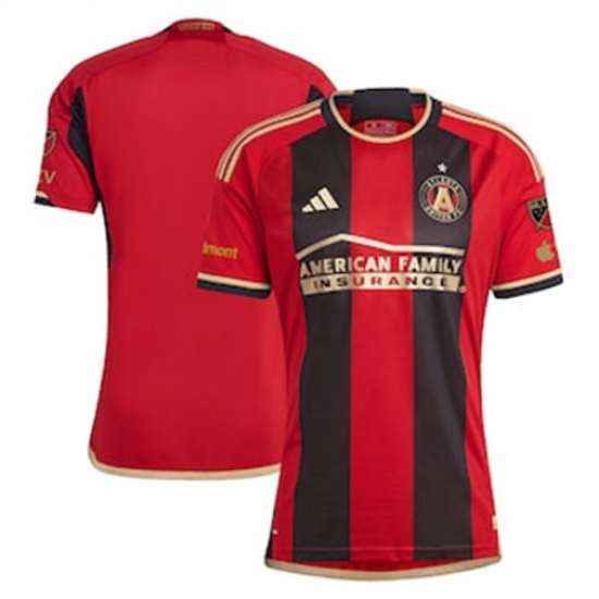 Men Atlanta United Blank 2023 24 Home Replica Black Men Atlanta United Blank 2023 24 Home Replica Black