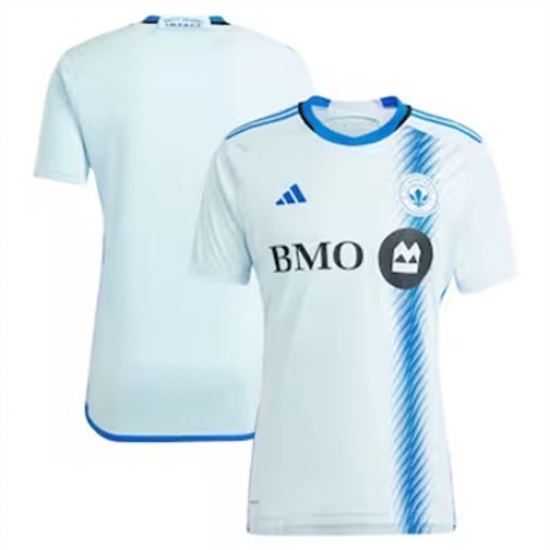 Men CF Montreal Blank 2023 24 Home Replica Blue Men CF Montreal Blank 2023 24 Home Replica Blue