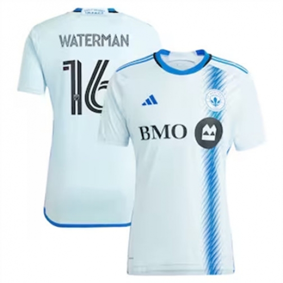 Men CF Montreal Joel Waterman 2024 25 Away Replica Light Blue Men CF Montreal Joel Waterman 2024 25 Away Replica Light Blue