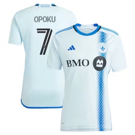 Men CF Montreal Kwadwo Opoku 2024 25 Away Replica Light Blue Men CF Montreal Kwadwo Opoku 2024 25 Away Replica Light Blue