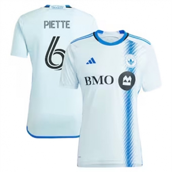 Men CF Montreal Samuel Piette 2024 25 Away Replica Light Blue Men CF Montreal Samuel Piette 2024 25 Away Replica Light Blue