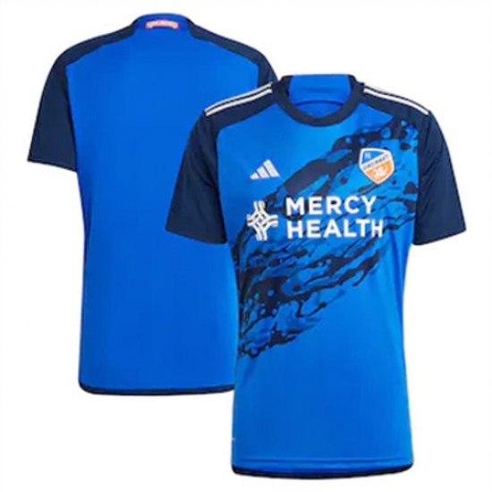 Men FC Cincinnati Blank 2023 24 Home Replica Blue Men FC Cincinnati Blank 2023 24 Home Replica Blue