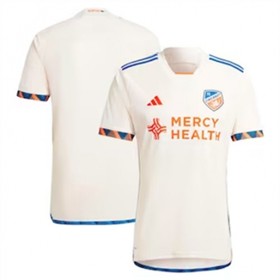 Men FC Cincinnati Blank 2024 25 Away Replica White Men FC Cincinnati Blank 2024 25 Away Replica White