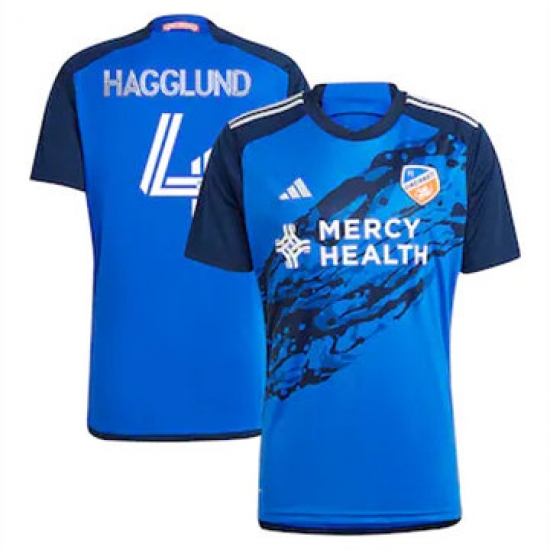 Men FC Cincinnati Nick Hagglund 2023 24 Home Replica Blue Men FC Cincinnati Nick Hagglund 2023 24 Home Replica Blue