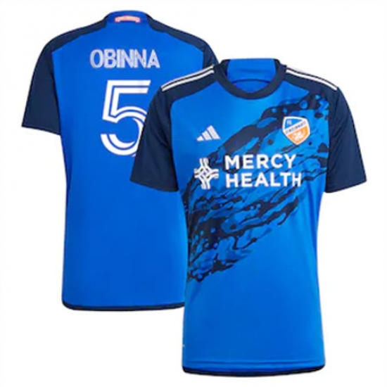 Men FC Cincinnati Obinna Nwobodo 2023 24 Home Replica Blue Men FC Cincinnati Obinna Nwobodo 2023 24 Home Replica Blue
