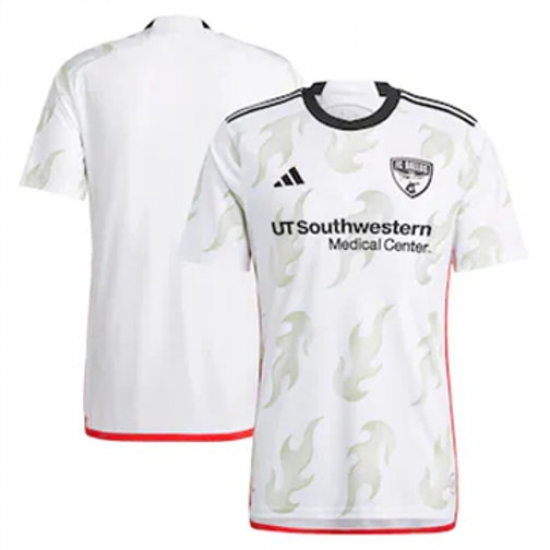Men FC Dallas Blank 2023 24 Away Replica White Men FC Dallas Blank 2023 24 Away Replica White