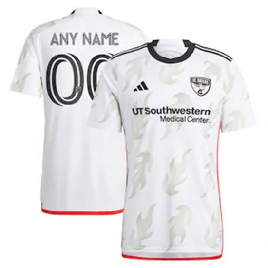 Men FC Dallas Custom 2023 24 Away Replica White Men FC Dallas Custom 2023 24 Away Replica White