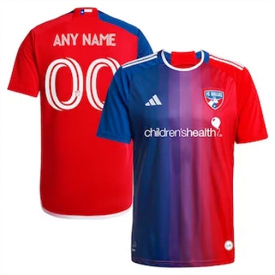 Men FC Dallas Custom 2024 25 Home Replica Blaze Red Men FC Dallas Custom 2024 25 Home Replica Blaze Red