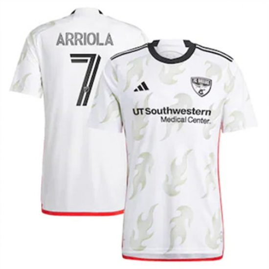 Men FC Dallas Paul Arriola 2023 24 Away Replica White Men FC Dallas Paul Arriola 2023 24 Away Replica White
