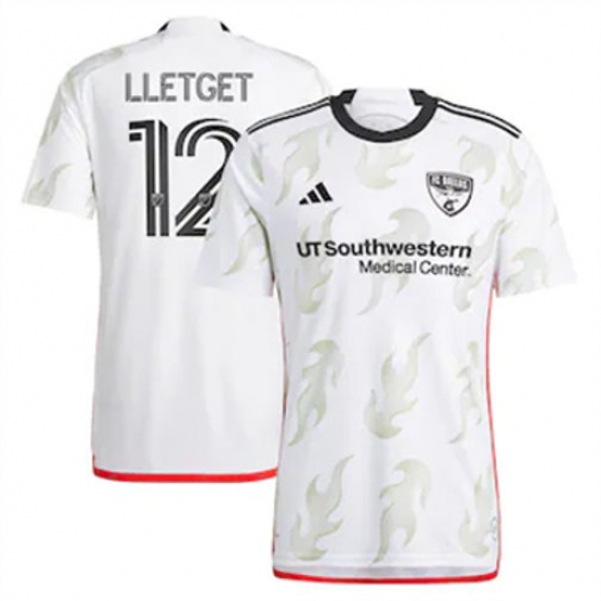 Men FC Dallas Sebastian Lletget 2023 24 Away Replica White Men FC Dallas Sebastian Lletget 2023 24 Away Replica White