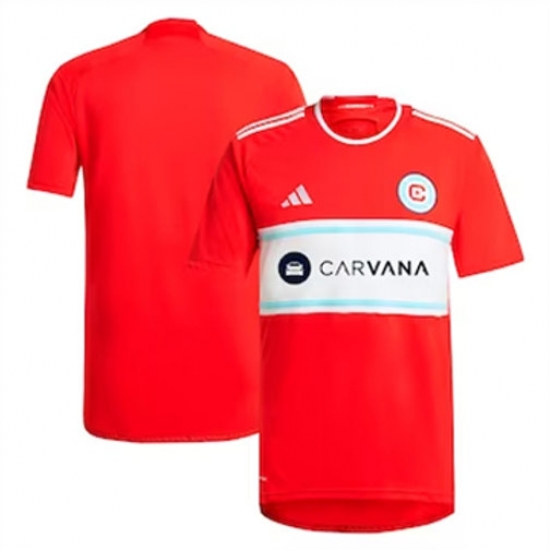Men Chicago Fire Blank 2024 25 Home Replica Red Men Chicago Fire Blank 2024 25 Home Replica Red