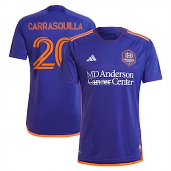 Men Houston Dynamo Adalberto Carrasquilla 2024 25 Away Replica Purple Men Houston Dynamo Adalberto Carrasquilla 2024 25 Away Replica Purple