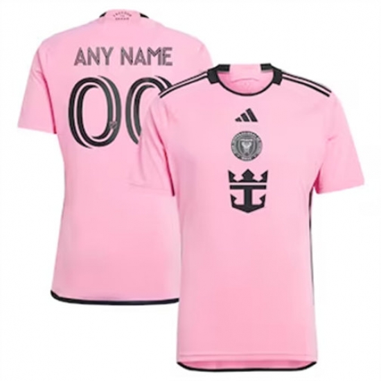 Men Inter Miami CF Custom 2024 25 Home Replica Pink Men Inter Miami CF Custom 2024 25 Home Replica Pink