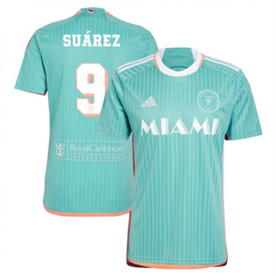 Men Inter Miami CF Luis Suarez 2024 25 Third Replica Aqua Men Inter Miami CF Luis Suarez 2024 25 Third Replica Aqua