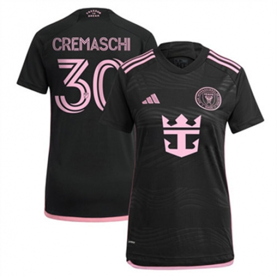 Women Inter Miami CF Benjamin Cremaschi 2024 25 Away Replica Black Women Inter Miami CF Benjamin Cremaschi 2024 25 Away Replica Black