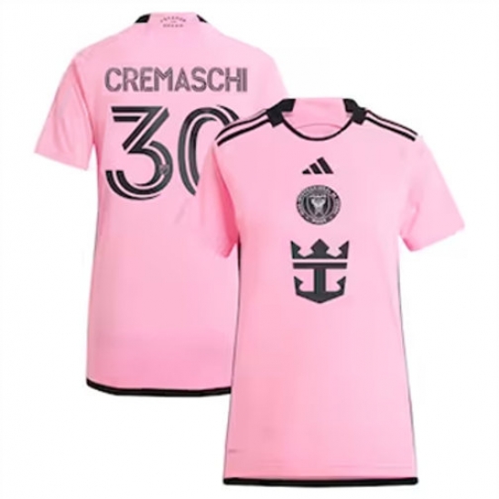 Women Inter Miami CF Benjamin Cremaschi 2024 25 Home Replica Pink Women Inter Miami CF Benjamin Cremaschi 2024 25 Home Replica Pink