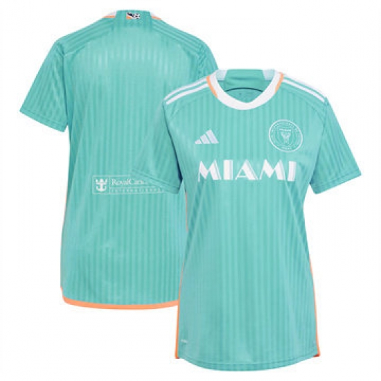 Women Inter Miami CF Blank 2024 25 Third Replica Aqua Women Inter Miami CF Blank 2024 25 Third Replica Aqua