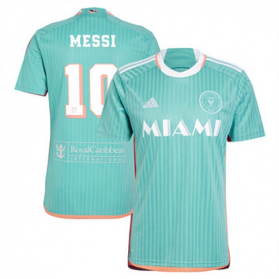Youth Inter Miami CF Lionel Messi 2024 25 Third Replica Aqua Youth Inter Miami CF Lionel Messi 2024 25 Third Replica Aqua