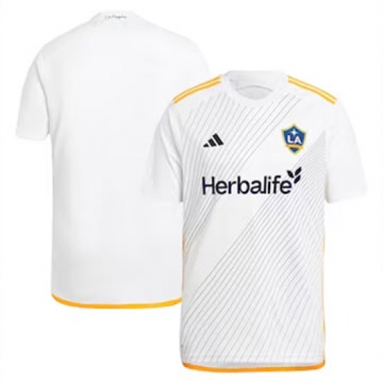 Men LA Galaxy BLA Galaxynk 2024 25 Home Replica White Men LA Galaxy BLA Galaxynk 2024 25 Home Replica White