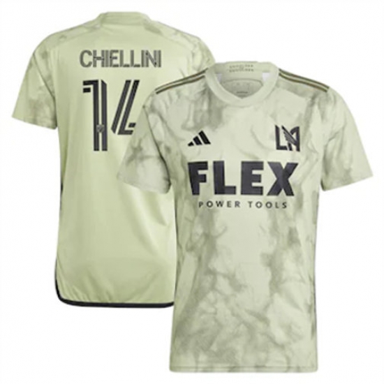 Men Los Angeles FC Giorgio Chiellini 2023 24 Away Replica Green Men Los Angeles FC Giorgio Chiellini 2023 24 Away Replica Green